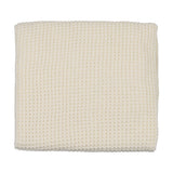 Mema Knit Ivory Knit Blanket