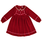 Bebe Organic Red Flame Millie Dress