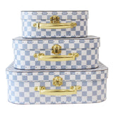 Alimrose Blue Check Carry Case