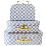 Alimrose Blue Check Carry Case