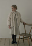 Louisiella Ivory Fur Regina Jacket