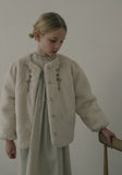 Louisiella Ivory Fur Regina Jacket