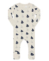 Little Parni Navy Signature Footie