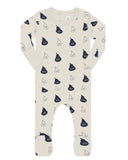 Little Parni Navy Signature Footie