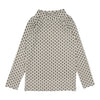 Analogie Ecru Multi Printed Mockneck