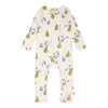 Petit Piao Pear Printed Footie