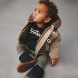 Wheat Nero Billo Puffer Jacket