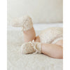 Quincy Mae Natural Confetti Knit Booties