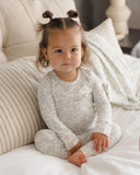 Quincy Mae Ivory Cloud Floral Bamboo Pajama Set