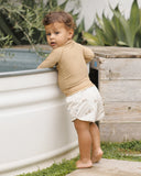 Quincy Mae Boys Natural Race Car Swim Short