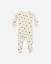 Quincy Mae Wild Flowers Rib Footie