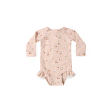 Quincy Mae Blush Olivia Cherries Rashguard