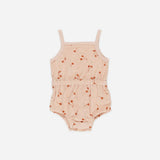 Quincy Mae Terry Cinch Cherries Romper