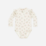 Quincy Mae Ivory Strawberry One Peice Rashguard
