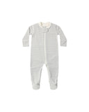 Quincy Mae Cloud Stripe Sleeper Footie