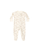 Quincy Mae Floral Vine Sleeper Footie