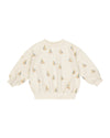 Rylee & Cru Natural Sailboats Sweatshirt