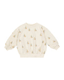 Rylee & Cru Natural Sailboats Sweatshirt