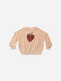 Rylee & Cru Strawberry Apricot Sweatshirt and Shorts