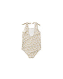 Rylee & Cru Yellow Floral Millie Bathing Suit