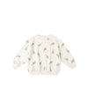 Rylee & Cru Natural Raglan Tennis Sweatshirt