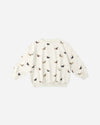 Rylee & Cru Natural Dachshund Relaxed Sweatshirt