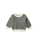 Rylee & Cru Black Speckle Shiloh Sweater
