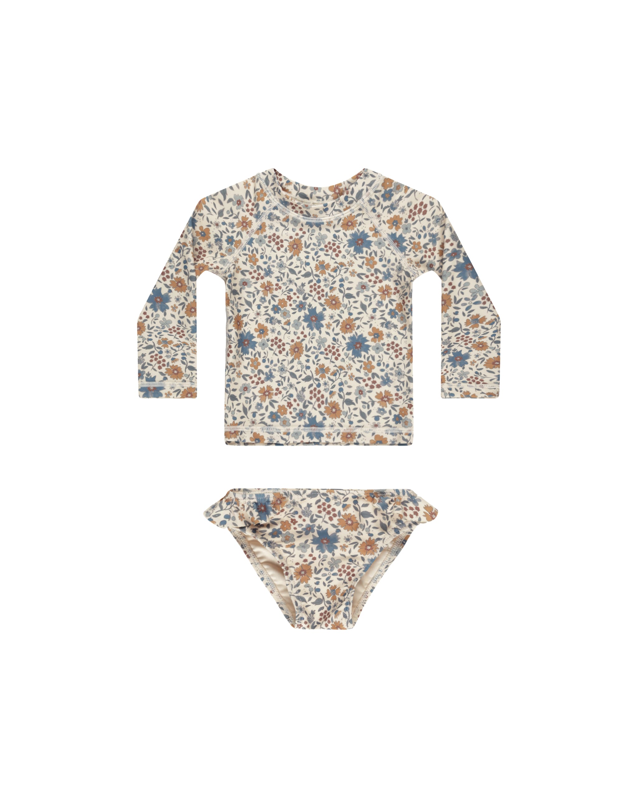 Rylee & Cru Natural Maryn Rashguard Set