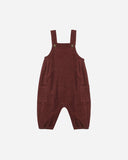 Rylee & Cru Burgundy Cargo Overalls