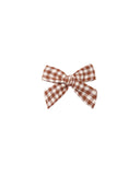 Rylee & Cru Brick Check Bow