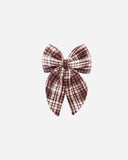 Rylee & Cru Burgundy Oversized Bow