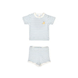 Tun Tun Blue Heaven Ribbed Set
