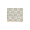 Bebe Organic Faded Blue Patchwork Rocking Horse Blanket