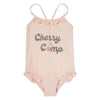 Tocoto Vintage Pink Cherry Swimsuit