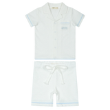 Crew Blue Iris Short Set