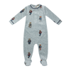 Crew Navy Bear Footie