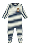 Crew Navy Teddy Lounge Footie