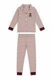 Crew Maroon Teddy Grandpa Set