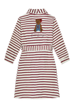 Crew Maroon Teddy Robe