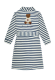 Crew Navy Teddy Robe