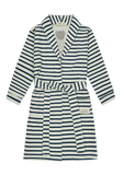 Crew Navy Teddy Robe