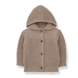 1+in the family Old Rose Simo Hooded Jacket