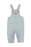 Piupiuchick Ecru Stripe Dungarees