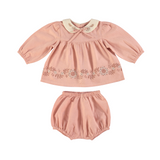 Bebe Organic Dusty Bloom Scarlet Baby Set