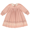 Bebe Organic Dusty Bloom Scarlet Dress