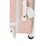 Olli Ella Pink Daisies See-Ya Suitcase