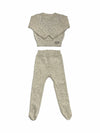 Kipp Speckle Oatmeal Vince Knit Set