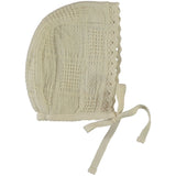 Bebe Organics Natural Squares Sky Bonnet
