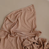 Mushie Blush Stretchy Swaddle
