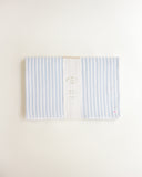 Ferne Blue Ticking Swaddle